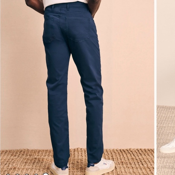 Faherty Movement™ 5-Pocket Pant Athletic Fit - Picture 3 of 5